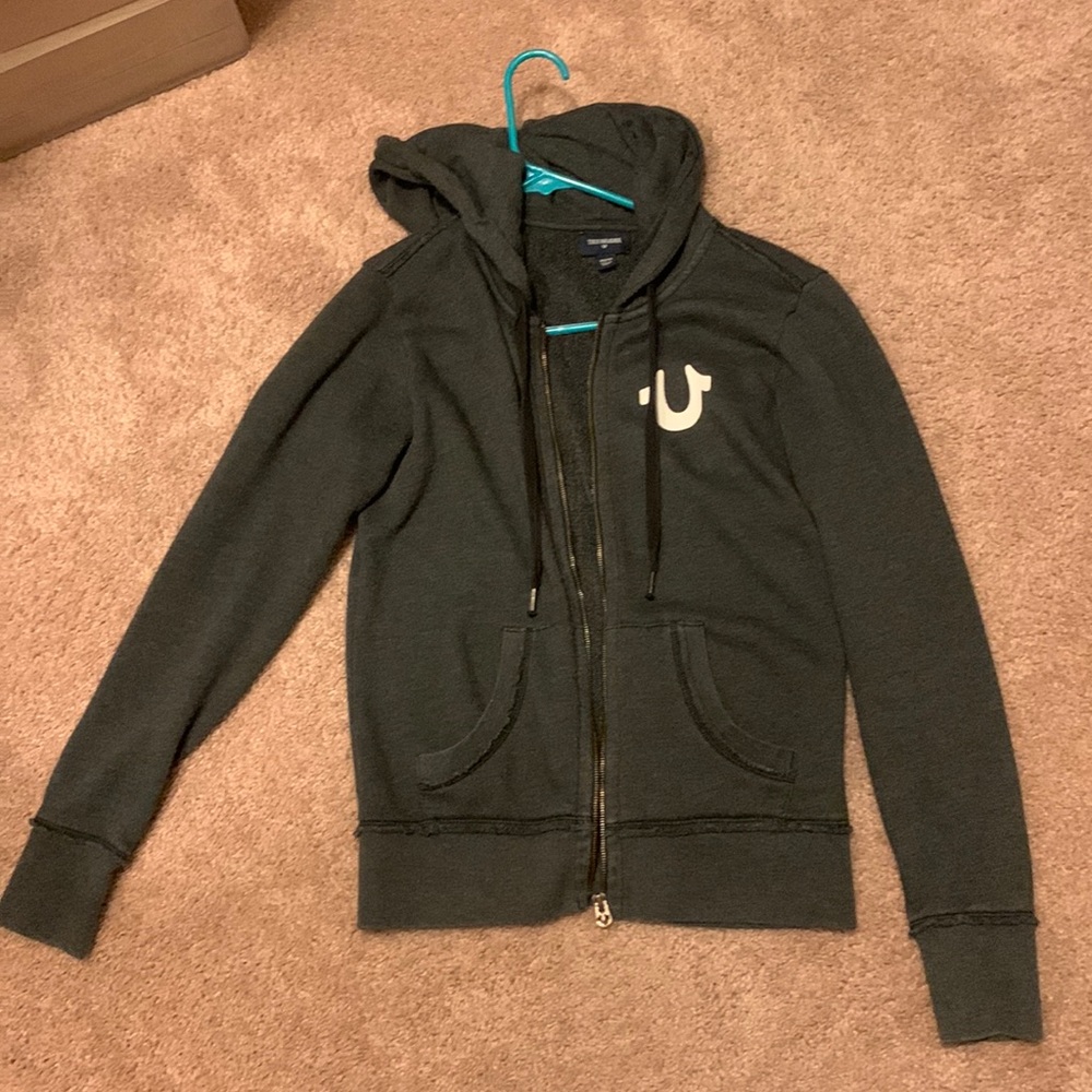 Dark gray True Religion Hoodie